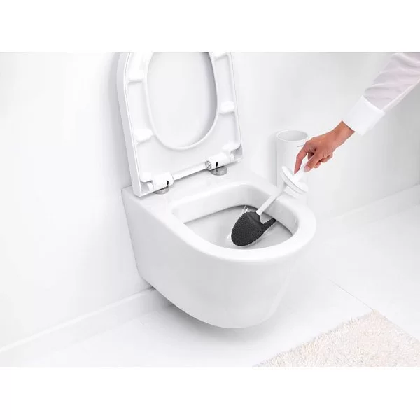 Туалетный ершик с подставкой Mindset, цвет белый, Brabantia, Бельгия, 303029 - изобр. 8