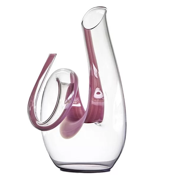 Декантер для вина Curly Pink Magnum объем 2,88 л, материал хрусталь, Riedel, Австрия, 2011/26 - изобр. 8