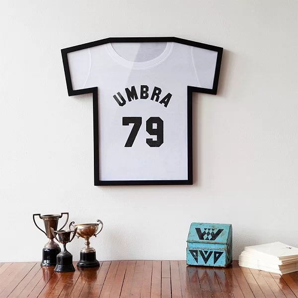 Рамка для футболки T-frame 54,5х49 см, цвет черный, материал полистирол, Umbra, Канада, 315200-040 - изобр. 8