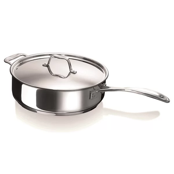 Сотейник с крышкой Chef 24 см нержавеющая сталь 18/10, BEKA, Бельгия, 12065294 - изобр. 7