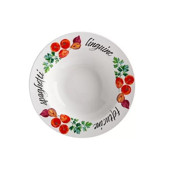 Набор для пасты &quot;Травы&quot;, 5 предметов, фарфор, Casa Domani, Австралия, CD494-LF0012 - изобр. 8