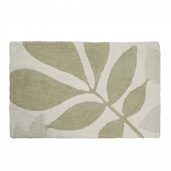 Коврик для ванной Shadow Leaves 53х86 см, материал хлопок, Creative Bath, США, R0987NB - изобр. 7
