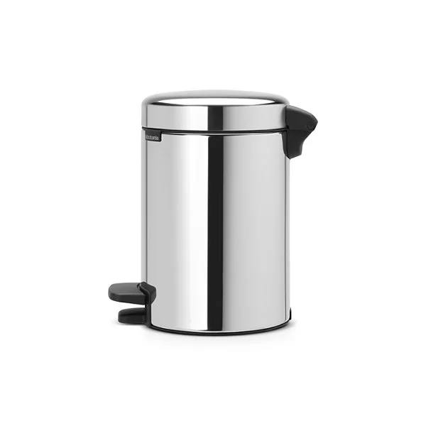 Мусорный бак с педалью NewIcon, 3л, стальной полированный, Brabantia, 113147 - изобр. 8