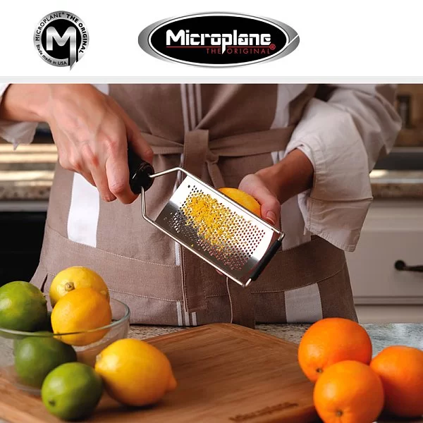 Терка крупная Gourmet материал нержавеющая сталь + силикон, цвет черный, Microplane, США, 45000 - изобр. 12