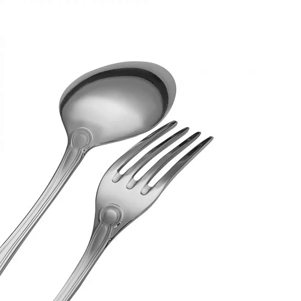 Набор столовых приборов на 6 персон Medici, 24 предмета, нержавеющая сталь, Broggi, Италия, 1100500D05 - изобр. 10