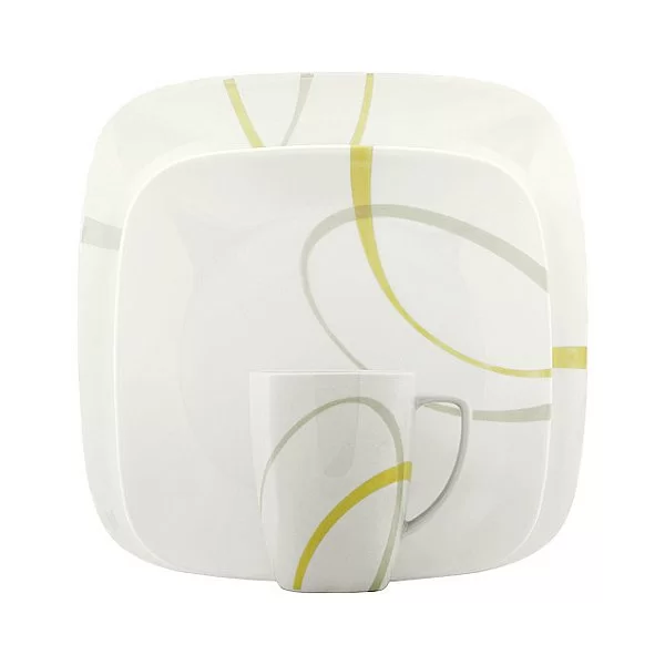 Набор посуды 12 предметов Modern Lines на 4 персоны, стекло, Corelle, 1118162 - изобр. 9