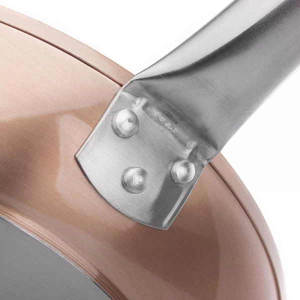 Сковорода антипригарная Natura Copper 26 см материал алюминий, высота 5 см, Ibili, Испания, 495026 - изобр. 9