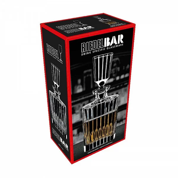 Графин для виски Bar Spirits объем 970 мл, хрусталь, Riedel, Австрия, 1417/13 - изобр. 10