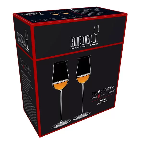 Набор бокалов для дистиллятов Spirits 152 мл, хрусталь, 2 шт, Veritas, Riedel, 6449/71 - изобр. 9