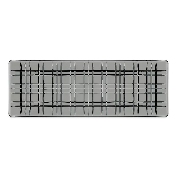 Блюдо прямоугольное Square 42х15 см, хрусталь, цвет серый, Nachtmann, 101453 - изобр. 7