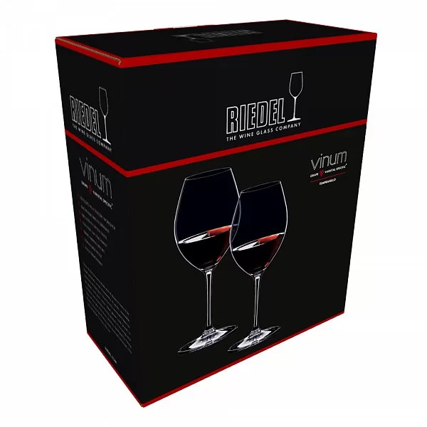Набор бокалов для красного вина Tempranillo 400 мл, хрусталь, 2 шт, Vinum, Riedel, 6416/31 - изобр. 9