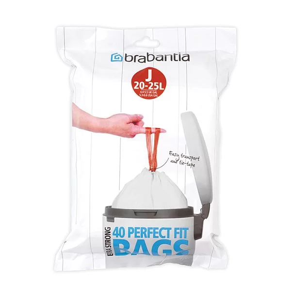 Мешки для мусора PerfectFit, 23л, 20шт, Brabantia, 115608 - изобр. 7