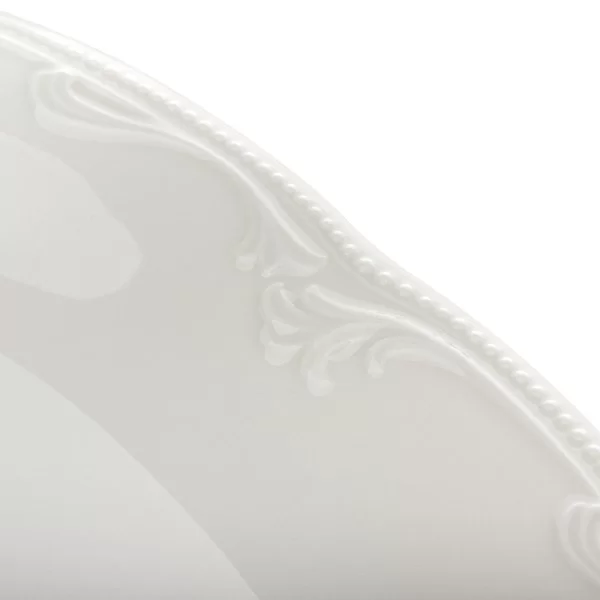 Блюдо овальное Rubin Cream Uni 31 см, фарфор, цвет кремовый, Seltmann Weiden, Германия, RUBIN PO31 - изобр. 10