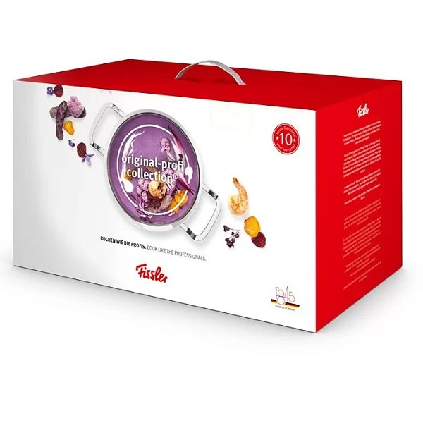 Кастрюля Original Profi Collection 9,1 л, диаметр 24 см, нержавеющая сталь, Fissler, Германия, 8411824 - изобр. 8