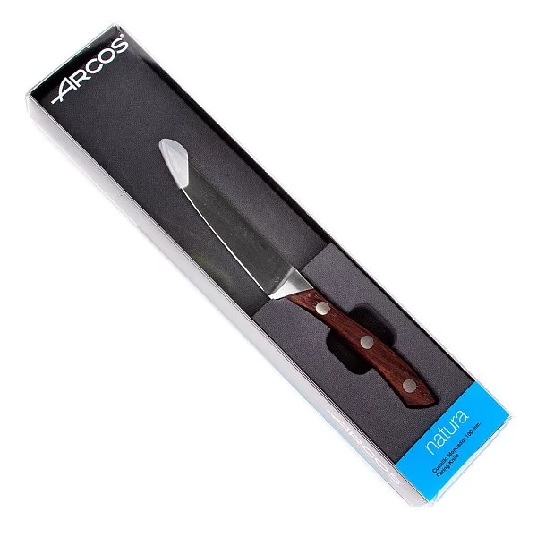 Нож кухонный для чистки 10 см нержавеющая сталь Nitrum, серия Natura, Arcos, 155010 - изобр. 10