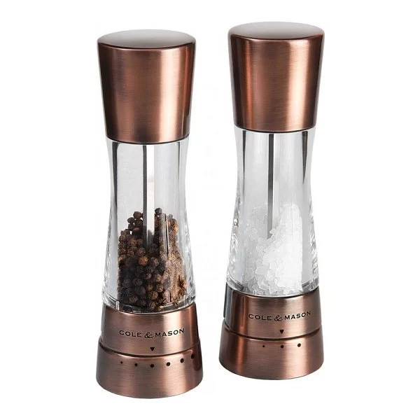 Набор из 2-х мельниц Derwent Copper, материал нержавеющая сталь + керамика, Cole&Mason, Великобритания, H59418G - изобр. 7