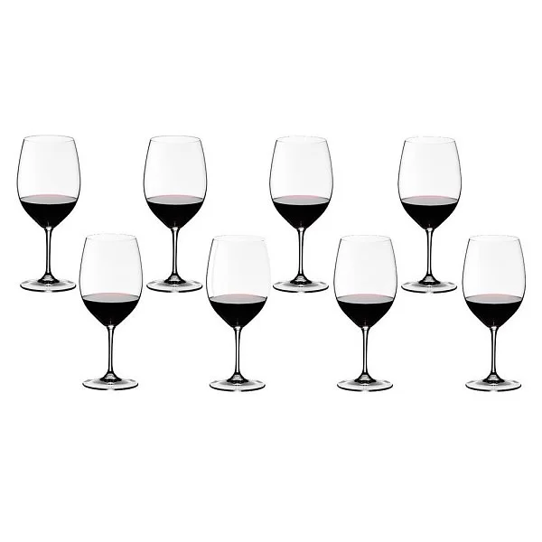 Набор бокалов для красного вина Bordeaux 610 мл, хрусталь, 8 шт, Vinum, Riedel, 7416/0 - изобр. 10
