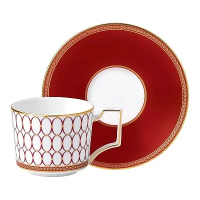 Чашка с блюдцем Polka Rose 200 мл материал фарфор, Royal Albert, Великобритания, POLBLU26135 - изобр. 19