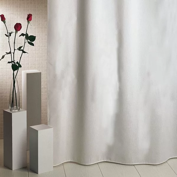 Шторка для ванной Liso Blanco 200x260 см, цвет белый, материал полиэстер, R.Pla, Испания, LIS2026W - изобр. 8