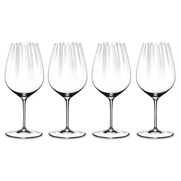 Набор из 4-х бокалов для красного вина Cabernet 830 мл, хрусталь, Performance, Riedel, Австрия, 5884/0 - изобр. 7