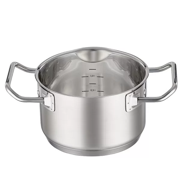 Кастрюля с крышкой 1,9 л, диаметр 16 см, нержавеющая сталь 18/10, Германия, 91941 Roesle - изобр. 9