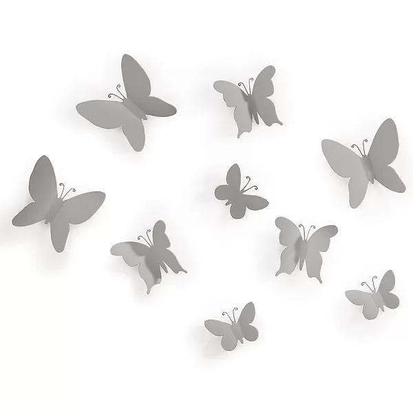 Декор для стен Mariposa материал пластик, цвет серый, Umbra, Канада, 1013246-918 - изобр. 7