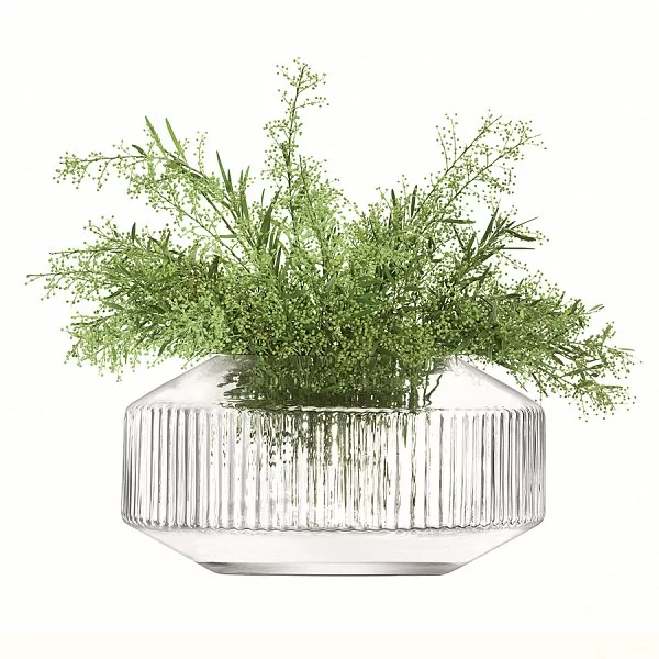 Ваза Signature Rotunda 14 см, выдувное стекло, LSA International, Великобритания, G1655-14-301 - изобр. 9