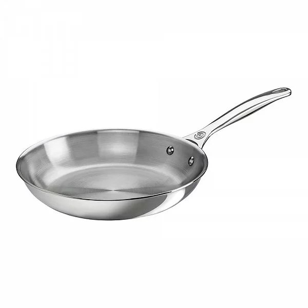 Сковорода 26 см, 3-х слойная нержавеющая сталь, цвет стальной, Le Creuset, Франция, 96600226000100 - изобр. 7