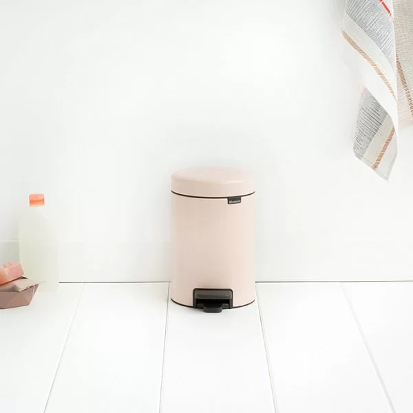 Мусорный бак с педалью NewIcon, 3л, чайная роза, Brabantia, 113109 - изобр. 11
