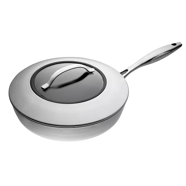 Сотейник антипригарный c крышкой CTX 26 см объем 2,5 л, материал нержавеющая сталь + алюминий, Scanpan, Дания, 65102600 - изобр. 7