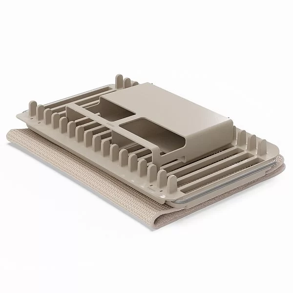 Коврик для сушки посуды Udry, 57х51 см, цвет бежевый, Umbra, Канада, 1016883-1189 - изобр. 10