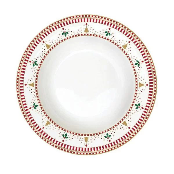 Тарелка глубокая "Щелкунчик", диаметр 21,5 см, материал фарфор, Easy Life, Италия, EL-R0943_NUTC - изобр. 7