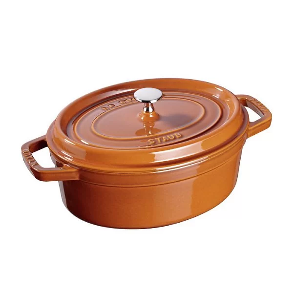 Кокот овальный корица, 5,5л, Staub, 11031806 - изобр. 7