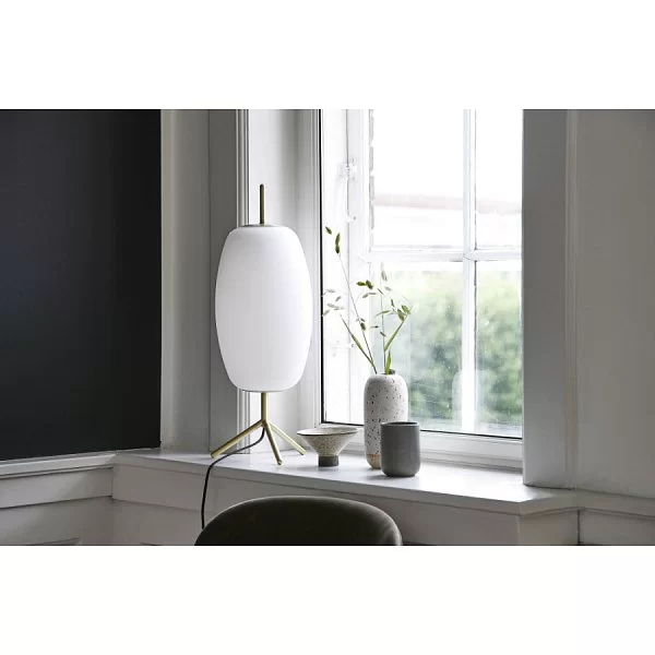 Лампа настольная Silk 20x53 см, материал стекло, цвет белый, Frandsen, Дания, 2577_01184011 - изобр. 8