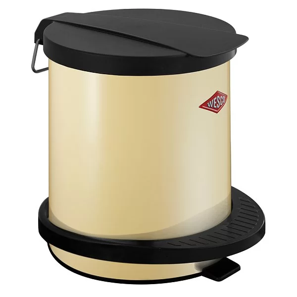 Мусорный бак с педалью Pedal bin 101 5 л, цвет кремовый, нержавеющая сталь, Wesco, Германия, 101012-23 - изобр. 7