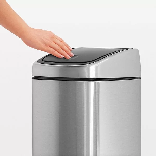 Мусорный бак Touch Bin 25л, матовая сталь, Brabantia, 384929 - изобр. 19