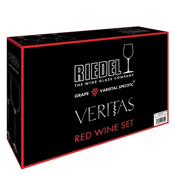 Набор из 3 бокалов для дегустации красных вин, хрусталь, Veritas, Riedel, 5449/74 - изобр. 17