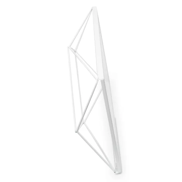 Мультирамка Prisma 23х48х8 см, цвет белый, материал нержавеющая сталь + стекло, Umbra, Канада, 313019-660 - изобр. 11