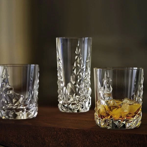 Набор стаканов для коктейлей Sculpture longdrink 420 мл, 2 шт, хрусталь, Nachtmann, 91903 - изобр. 9
