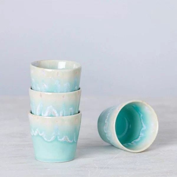 Стакан для эспрессо Grespresso 90 мл, материал керамика, цвет голубой, Costa Nova, Португалия, LSC061-AQA(LSC061-01017R) - изобр. 8