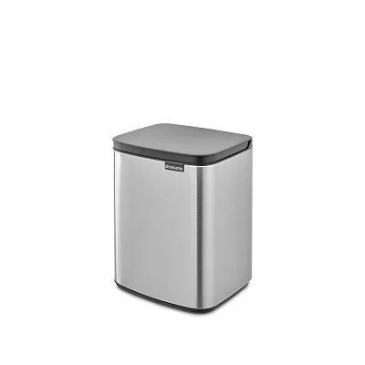 Мусорный бак TOUCH BIN двухсекционный объем 10 + 23 л, стальной, Brabantia, 378720 - изобр. 38