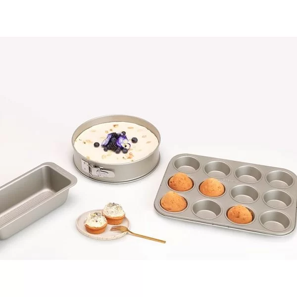 Набор из 3-х форм для выпечки с антипригарным покрытием, цвет шампань, Brabantia, Бельгия, 126642 - изобр. 8