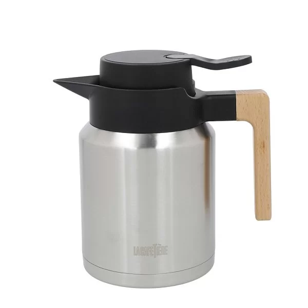 Термокувшин с двойными стенками La Cafetière 1,2 л, нержавеющая сталь, Kitchen Craft, Великобритания, LCDWJUG1200 - изобр. 7