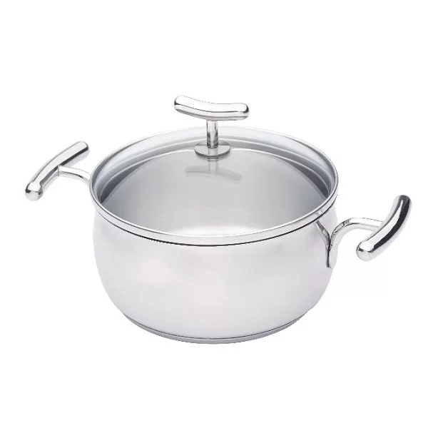 Кастрюля YUMI GLASS 2,6 л, диаметр 20 см, нержавеющая сталь, Silampos, Португалия, 636122VJ1020 - изобр. 7