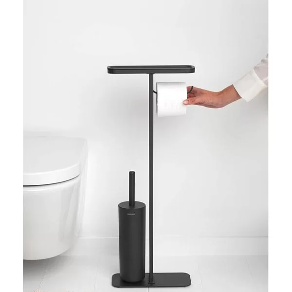 Туалетный ершик с подставкой Mindset, цвет графитовый, Brabantia, Бельгия, 303043 - изобр. 10