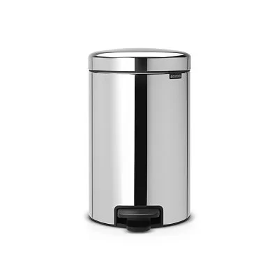 Мусорный бак с педалью NewIcon, 5л, мятный металлик, Brabantia, 112942 - изобр. 38