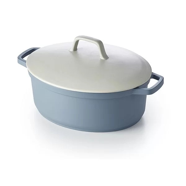 Форма для запекания с крышкой Papillon 6 л, диаметр 31 см, материал литой алюминий, цвет голубой, BEKA, Бельгия, 15031314 - изобр. 8