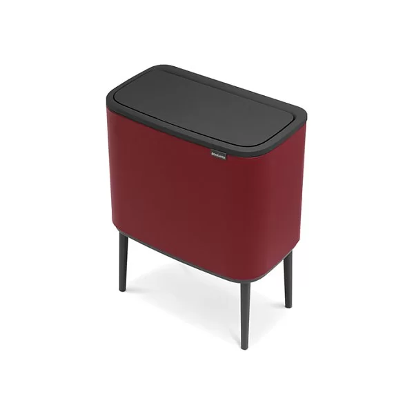 Мусорный бак Touch Bin Bo 36л, бордовый, Brabantia, 316302 - изобр. 8
