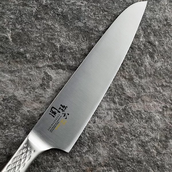 Нож кухонный поварской Gyuto, длина лезвия 18 см, сталь DSR1K6, Kai, Япония, KAI-AB-5158 - изобр. 8