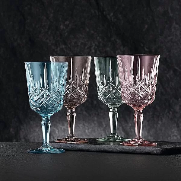 Набор из 2 бокалов для вина Noblesse Colors 355 мл, цвет коричневый, хрусталь, Nachtmann, Германия, 105217 - изобр. 9